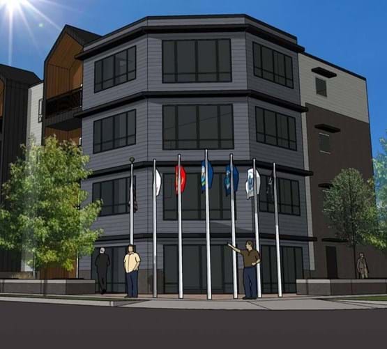 Rendering of the Valor Pointe Building